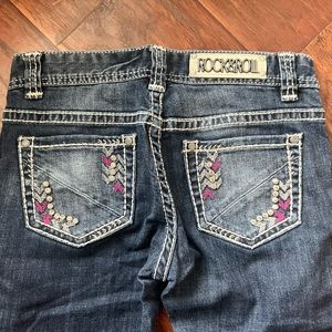 Rock and Roll cowgirl 25x34 skinny Rodeo